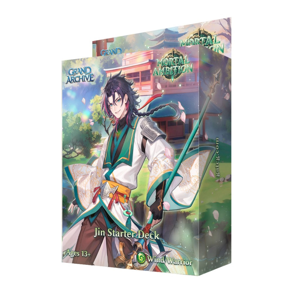 Grand Archive TCG: Mortal Ambition  - Starter Deck Display  - Jin