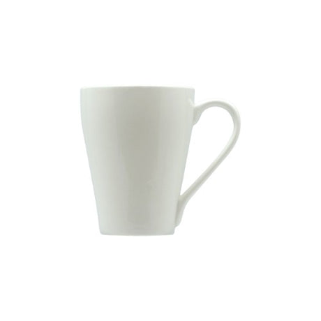 Set of 6 Rockingham Cone Mugs, 400ml, featuring a modern geometric design for stylish hot beverage enjoyment.