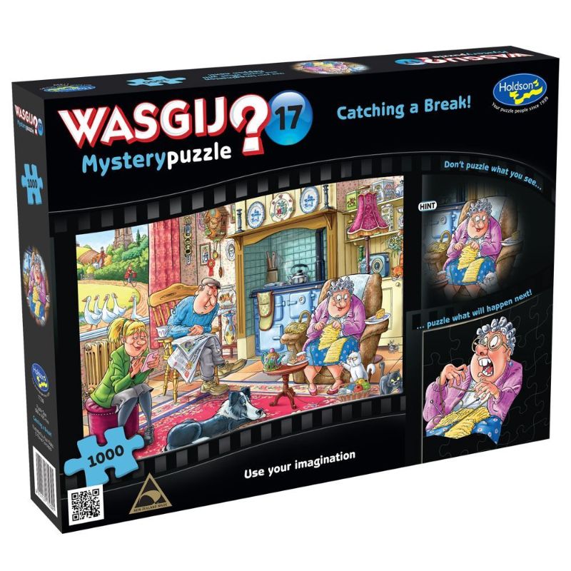 Jigsaw Puzzle - WASGIJ MYSTERY 17 CATCHING A BREAK (1000pc)