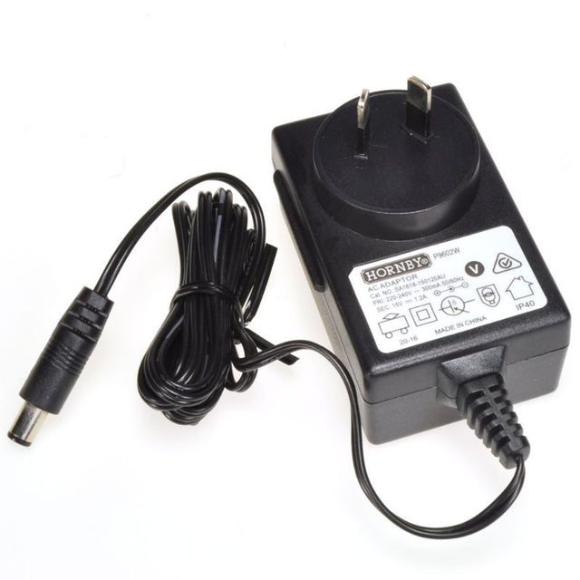 Premium ARC AIR/PRO Power Supply for Scalextric, providing 15v 1.2a for enhanced slot car racing performance.