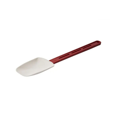 High-heat silicone spatula (260mm) with stain-resistant blade for non-stick cookware, ideal for cooking and baking.