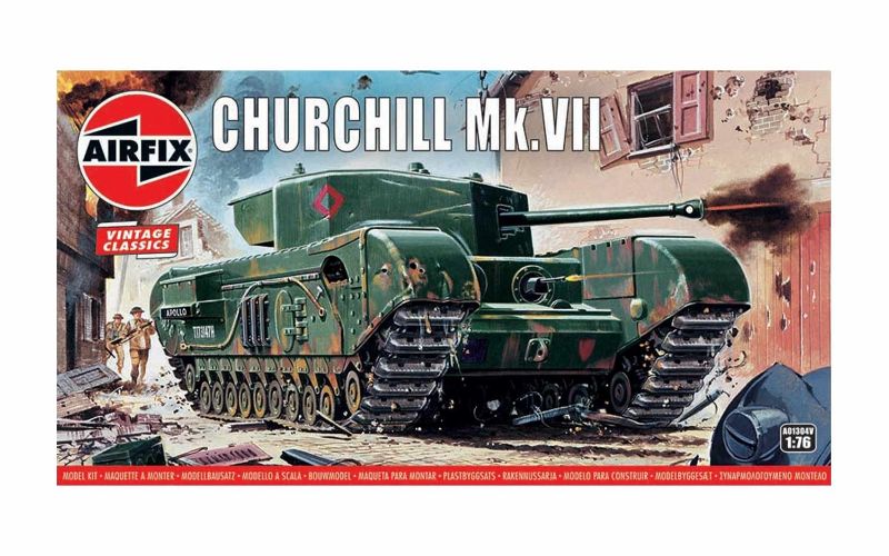 Airfix Kit Model - Churchill Mk.VII Tank 1:76