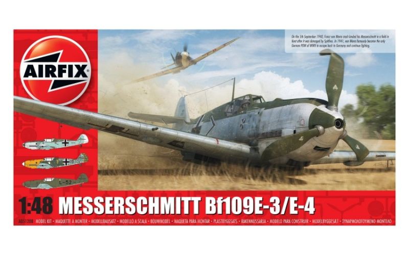 Airfix Model Kit - Messerschmitt Bf109E-3/E-4