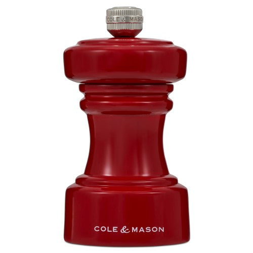 Cole & Mason Hoxton Red Gloss Pepper Mill 104mm