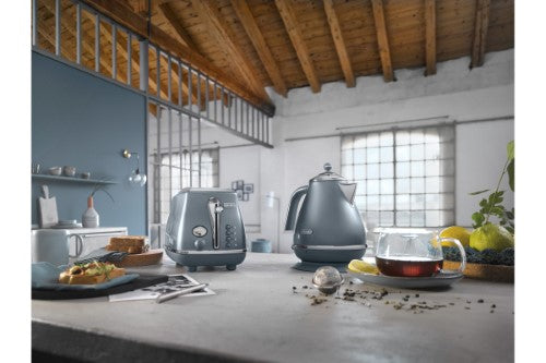 Breakfast Pack - De'Longhi Icona Metallics Azure (KBOT2001.AZ + CTOT2003.AZ)