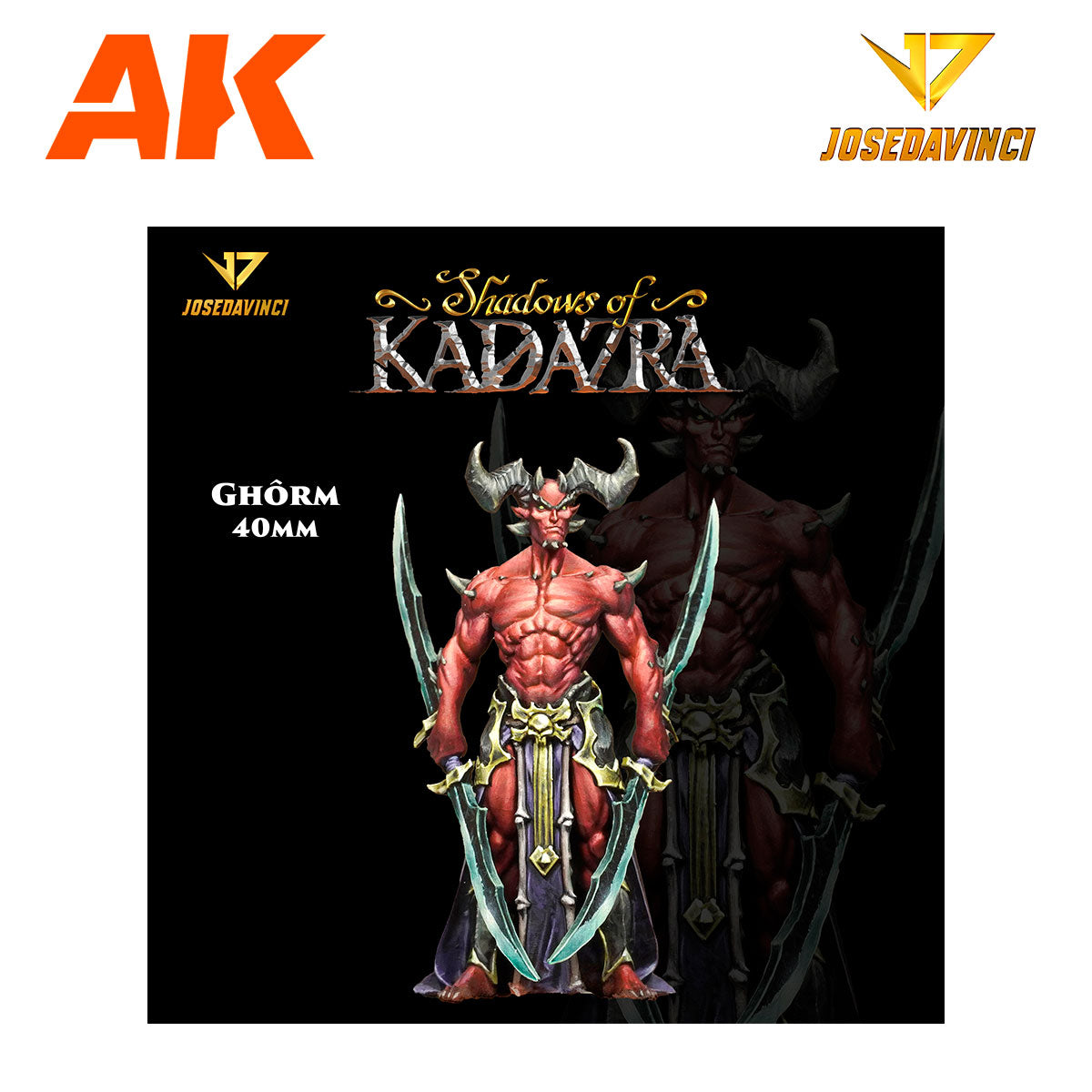 AK Interactive - Resins - Fantasia - Ghôrm 40mm