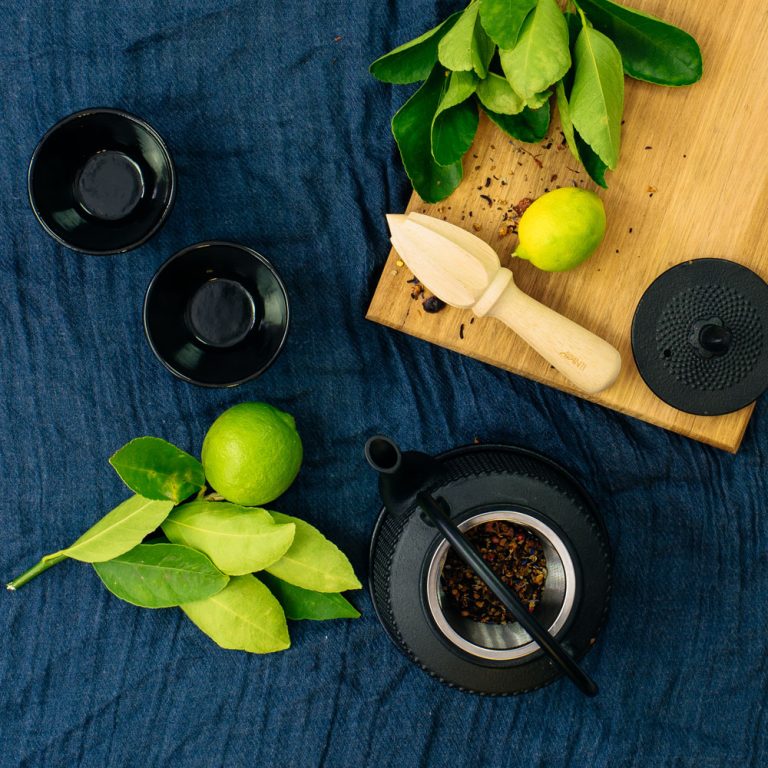 Cast Iron Hobnail Teapot - AVANTI Emperor 750ml (Black)