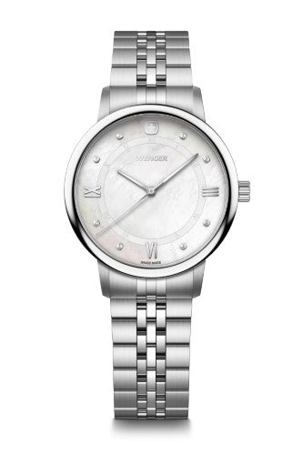 Women's Watch - WENGER URBAN DONNISSIMA 35mm Mother of Pearl & Bracelet