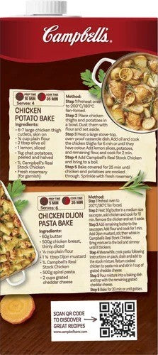 Campbells Real Stock Chicken 1l