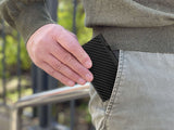 Card Case - Tru Virtu Carbon (Black/Black)