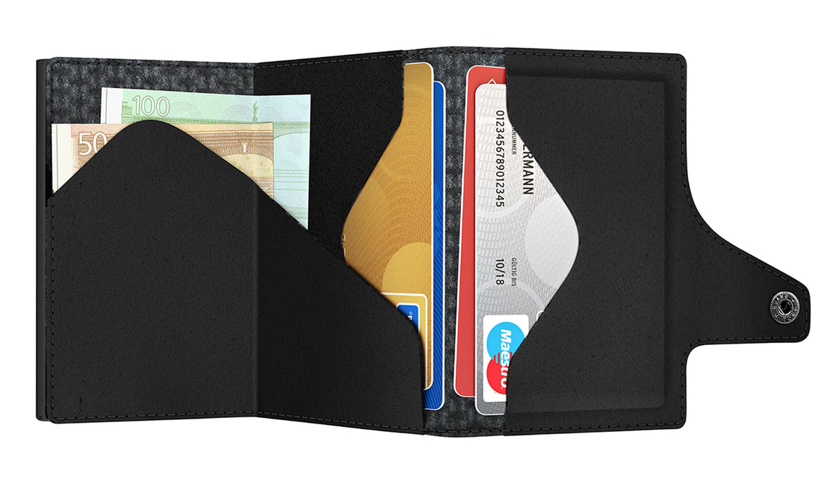 Card Case - Tru Virtu Chess (Black/Black)
