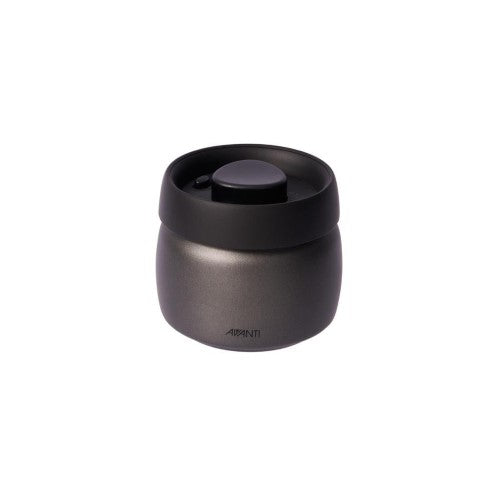 Vacuum Storage Jar - Avant Black Stainless Steel (400ml)