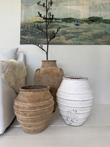 Lombok Noah Urn Antique Finish 70cm