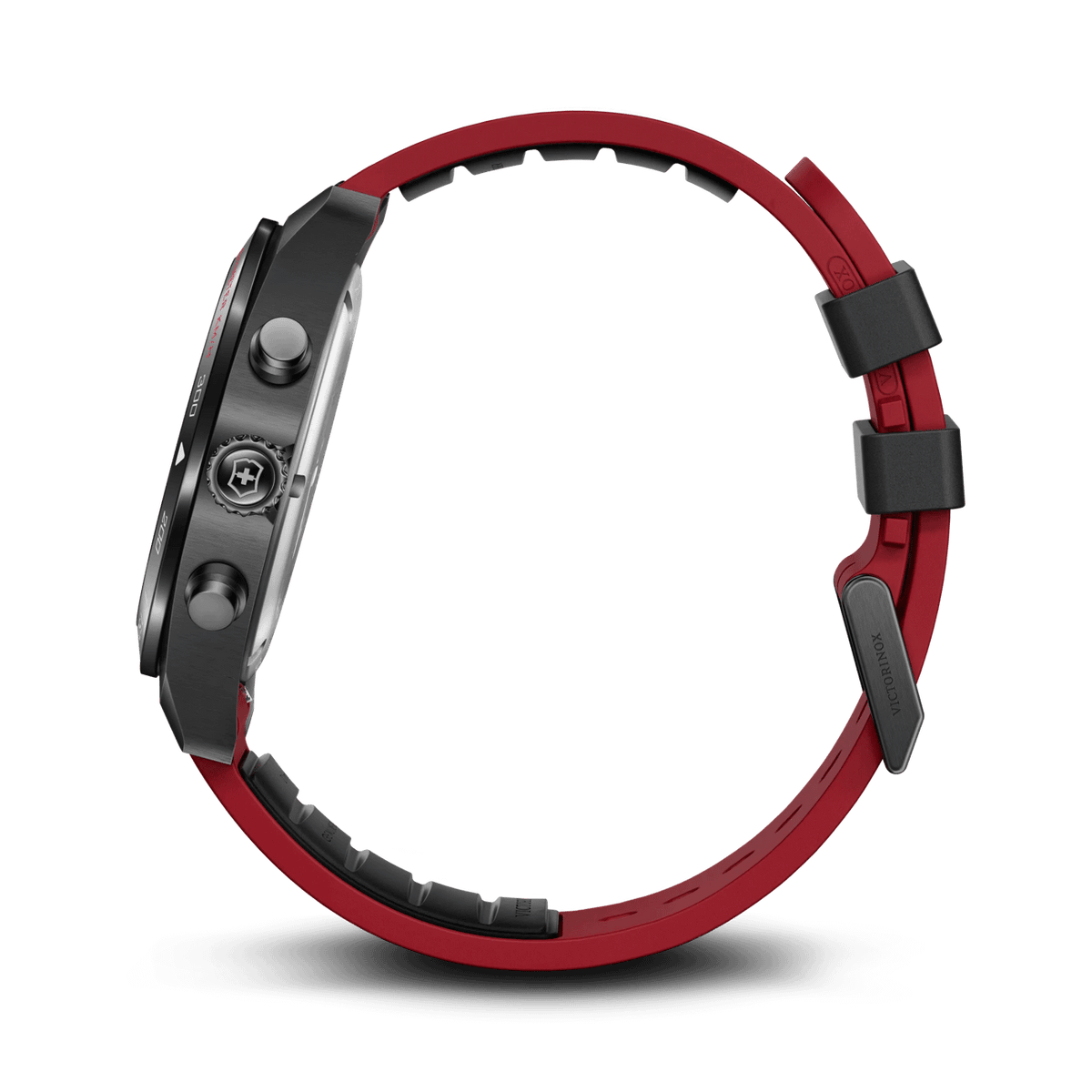 Watch - VICTORINOX Swiss Army Chrono 42mm Black Rubber Strap (Black Dial)