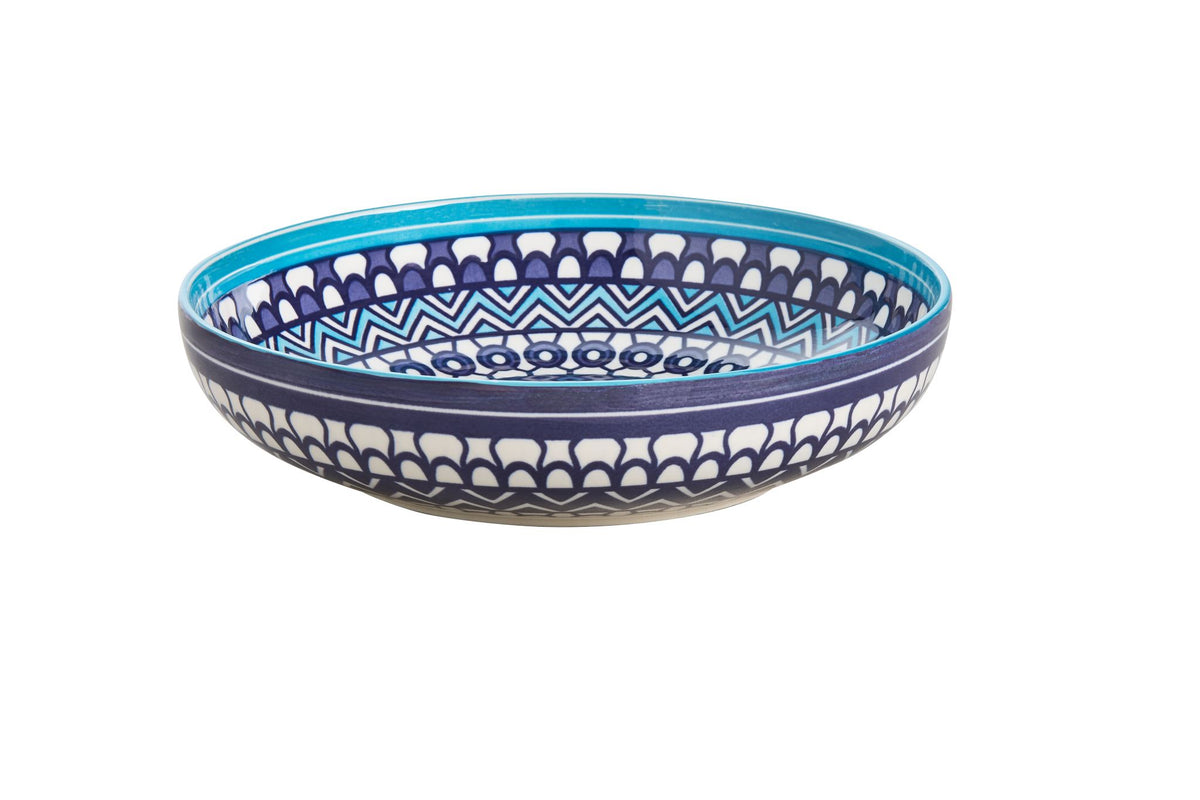 Pasta Bowl - Wilkie Brothers Medi Circle (21 x 5cm)