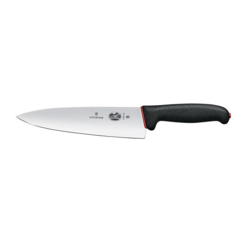 Cooks Wide Knife - VICTORINOX DUAL GRIP 20cm (Black)