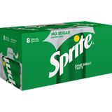 Sprite Zero Lemonade 8pk 330ml Can