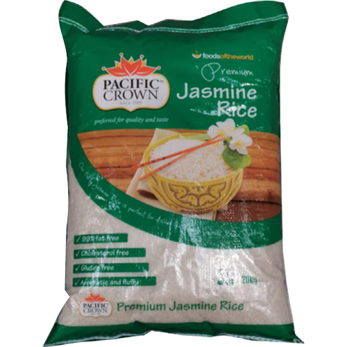 Pacific Crown Rice Jasmine 20kg