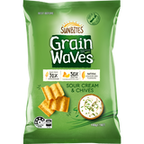 Sunbites Grainwaves Sour Crm/Chives 140g