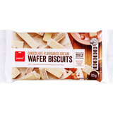 Pams Wafer Biscuits Chocolate Cream 125g