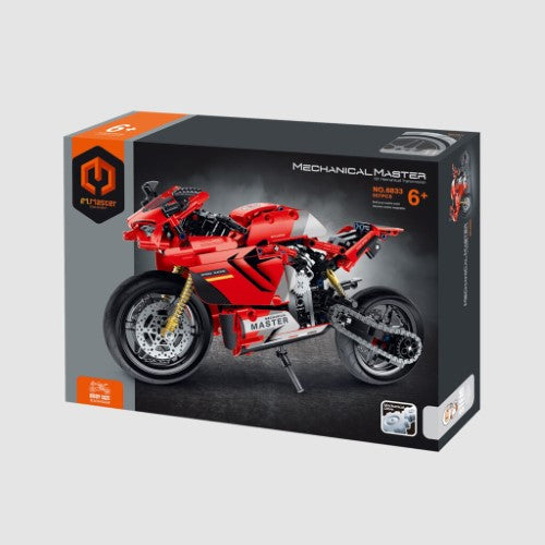 iM Master Mechanical - Motorcycle - Red  557PCS