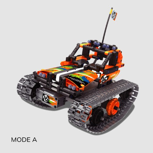 iM Master 2.4G R/C 3 in 1 - High Speed Stunt Car -  Orange - 392pcs