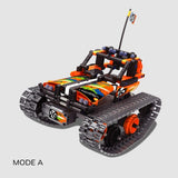 iM Master 2.4G R/C 3 in 1 - High Speed Stunt Car -  Orange - 392pcs