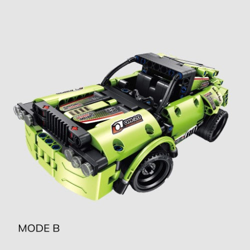 iM Master 2.4G R/C 2 in 1 - Sports Car - Green - 335pcs