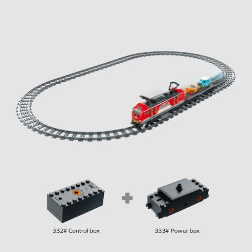 iM Master Train - Electric Locomotive - Red - 617pcs