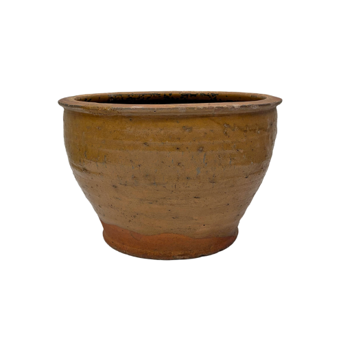 Ceramic Claude Decorative Bowl Large Ochre 37 x 22cm