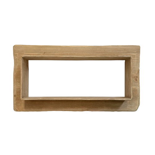 Solid Wood Evie Wall Shelf Single 40 x 15 x 76cm