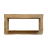 Solid Wood Evie Wall Shelf Single 40 x 15 x 76cm