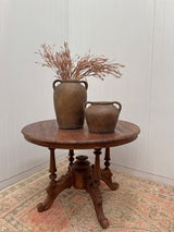 Terracotta Lombok Hudson Vase Small Leather-Look Finish
