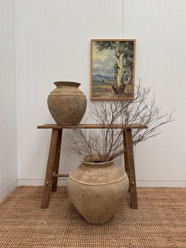 Terracotta Lombok Sophia Pot Antique Brown Medium