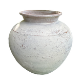 Terracotta Lombok Sophia Pot Whitewashed Large 50 x 50 x 55cm