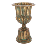 Aged Iron French Urn Decorative Vase 45cm