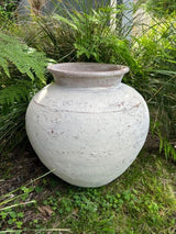 Terracotta Lombok Sophia Pot Whitewashed Large 50 x 50 x 55cm
