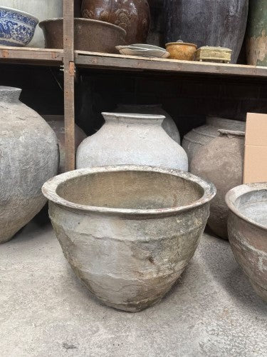 Antique Borneo Open Water Pot Advika 68 x 42cm