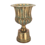 Aged Iron French Urn Decorative Vase 70cm