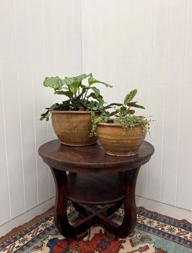 Ceramic Claude Decorative Bowl Small Ochre 27 x 15cm