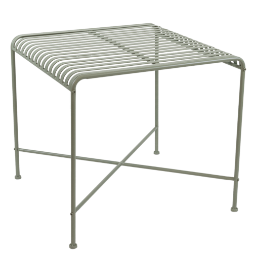 Outdoor Square Table Verdant Voyage Sage Green 79cm