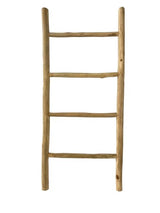 Teak Lara Display Ladder Natural 150 x 60cm