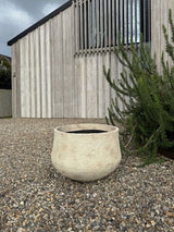 Sumatra Cooper Water Feature Pot Bone 47 x 36cm