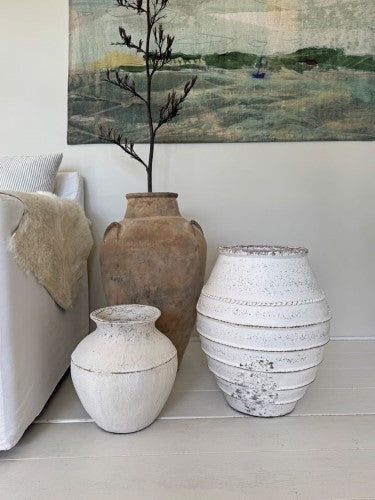 Lombok Noah Urn Antique Finish 70cm