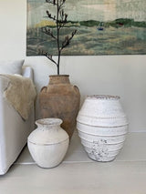 Lombok Noah Urn Antique Finish 70cm