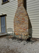 Arm Chair - Verdant Voyage 62 x 53 x 91cm (Set of 2)