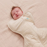 Love to Dream Swaddle Up™ Extra Warm 3.5 TOG - Blush Heart Oatmeal - Small