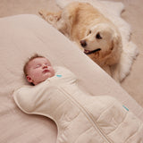 Love to Dream Swaddle Up™ Extra Warm 3.5 TOG - Blush Heart Oatmeal - Small
