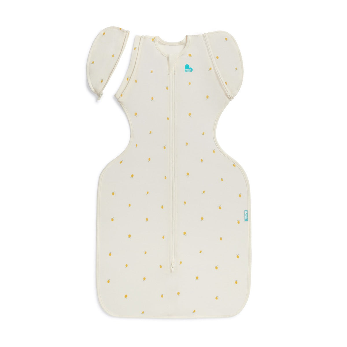 Love to Dream Swaddle Up™ Transition Bag Bamboo 1.0 TOG - Lemons - Medium
