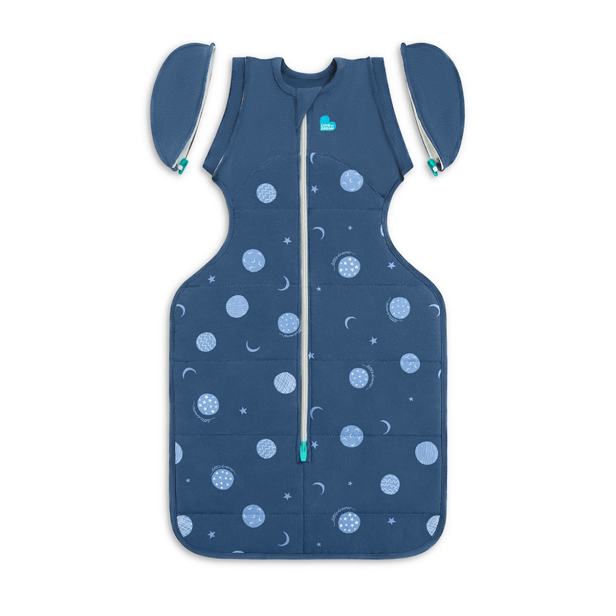 Swaddle Up™ Transition Bag Warm 2.5 TOG - Little Dreamer Denim - Newborn